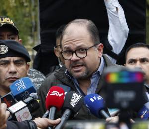 El ministro del Interior, John Reimberg.