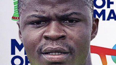 Gelson Dala, arquero Sub-17 de Angola.