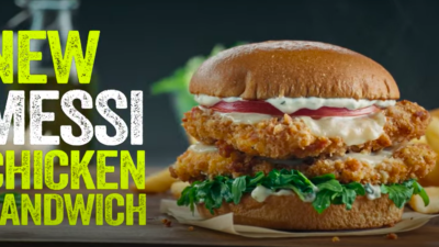 Lionel Messi presenta su propio sándwich de pollo: ¿Cómo es y dónde comprarlo? Lionel Messi presenta su propio sándwich de pollo: ¿Cómo es y dónde comprarlo?