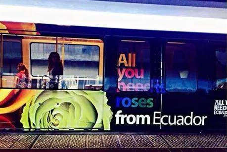 Ecuador se promociona en los metros de EEUU
