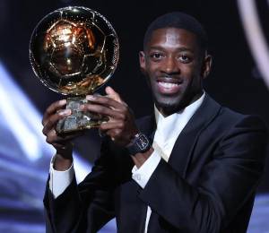 Ousmane Demebélé, vigente ganador del Balón de Oro
