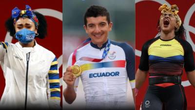 Dajomes, Carapaz y Salazar no recibirán el total del dinero por sus medallas, una parte se irá en impuestos Dajomes, Carapaz y Salazar no recibirán el total del dinero por sus medallas, una parte se irá en impuestos