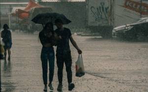 Imagen referencial de las lluvias en Guayaquil.