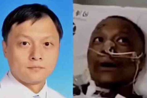 Reaparece doctor chino que despertó negro de un coma por Covid-19