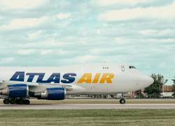 Fotografía referencial de un avión de la aerolínea Atlas Air.