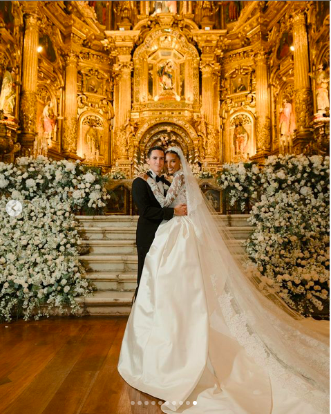 $!Revelan detalles y fotos exclusivas de la boda de Jasmine Tookes y Juan David Borrero