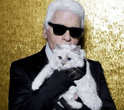 La gata Choupette, &quot;el centro del mundo&quot; de Karl Lagerfeld