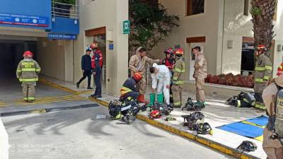 Derrame de químico utilizado para lavado en seco dentro de una lavandería deja dos fallecidos en el nororiente de Quito Derrame de químico utilizado para lavado en seco dentro de una lavandería deja dos fallecidos en el nororiente de Quito