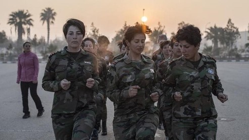 Las &#039;leonas sirias&#039;, mujeres que defienden Siria en la guerra contra el terrorismo