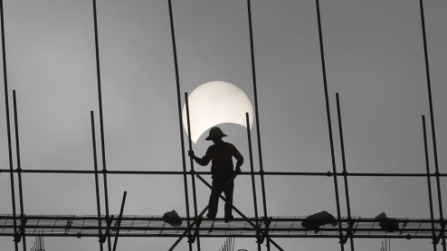 Las mejores fotografías del único eclipse total de sol de 2016