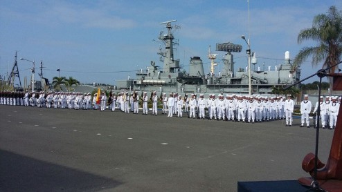 Armada del Ecuador celebra sus 184 años de creación