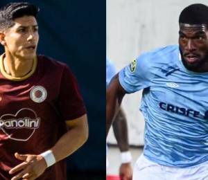 Daniel Patino es jugador de Vinotinto FC, mientras que Azarias Londoño es jugador de Universidad Católica.