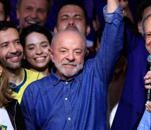 Luiz Inácio Lula da Silva tras conocer los resultados de las elecciones.