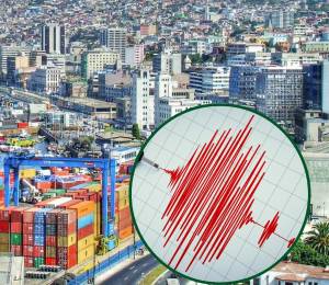 El evento se dio a las 12:15 hora local y tuvo su epicentro a 45,6 kilómetros al noreste de la localidad de Quintero, en la región central de Valparaíso. Foto referencial.