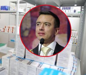 Daniel Noboa anunció una compra masiva de medicamentos a la India.