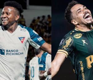 Michael Estrada es jugador de Liga de Quito, mientras que Carlos Eduardo es jugador de Mirassol.