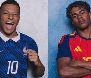 Kylian Mbappé es jugador de Francia, mientras que Lamine Yamal es jugador de España.
