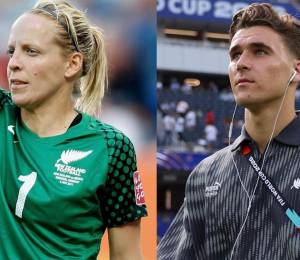Jenny Bindon y Tyler Bindon disputaron una Copa del Mundo con Nueva Zelanda.