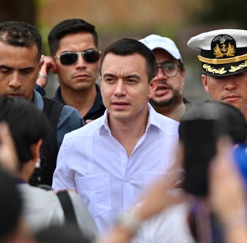 Daniel Noboa se reunirá con los presidentes de Chile y Bolivia en la cumbre del Mercosur