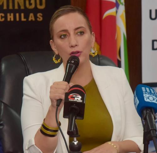 Fiscalía pide prisión preventiva contra prefecta de Santo Domingo por presunto enriquecimiento ilícito