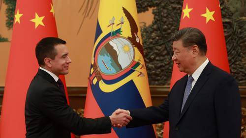 Noboa se reunirá con Xi Jinping este martes 18 de agosto: esta es su agenda en China