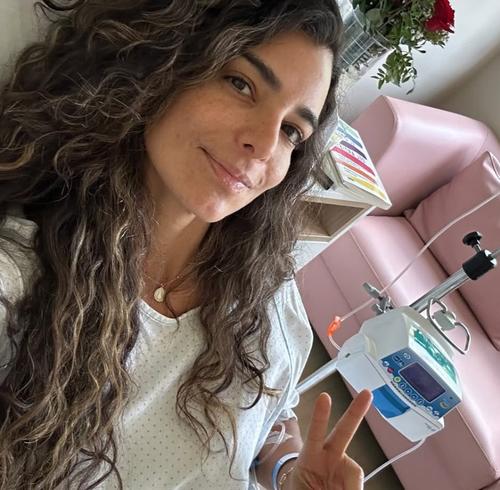 Giovanna Andrade es hospitalizada en España por una infección en los riñones