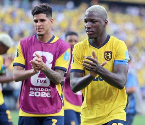 Ecuador se prepara con Moisés Caicedo como capitán y con banderazo en Ciudad de México