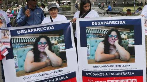 Joselyn Oña desapareció en mayo de 2026.