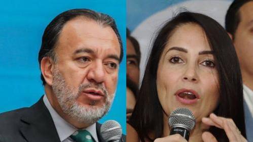 Pabel Muñoz y Luisa González.