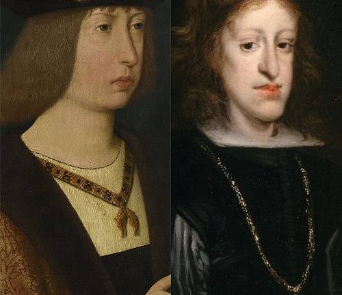 El incesto determinó rasgos faciales de la monarquía española