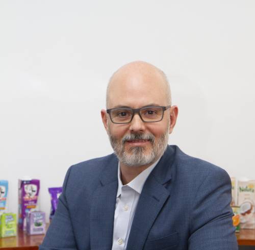 Fabio Brenha, gerente general de Ecuajugos y Leche Gloria Ecuador; las dos compañías que Gloria Foods, el área dedicada a los alimentos dentro del Grupo Gloria, opera en el Ecuador.