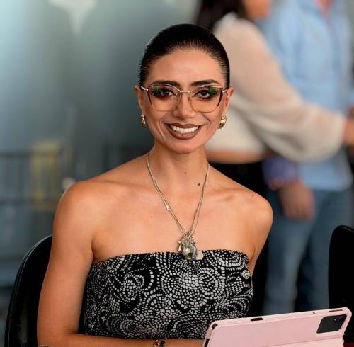 Jhajaira Urresta, exmilitante del correísmo y ahora aliada del oficialismo.