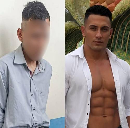 Falso policía en redes sociales.