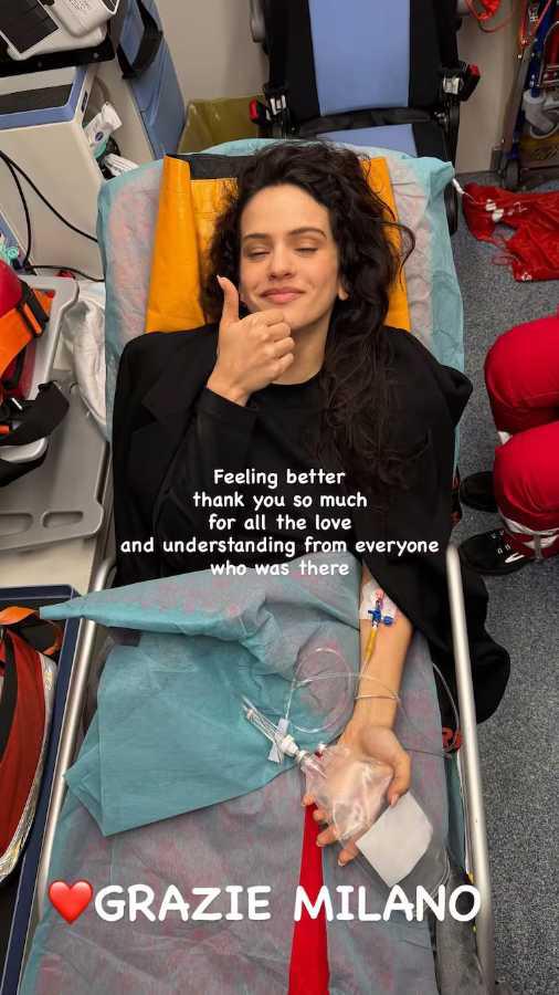 $!El show en Milán fue suspendido poco después de iniciar.