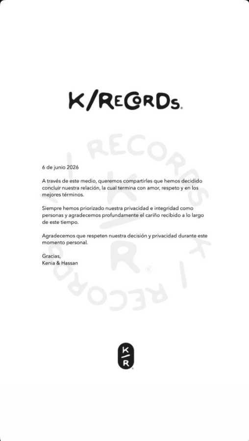 $!Los artistas aseguraron que seguirán priorizando su privacidad mientras continúan con sus carreras.