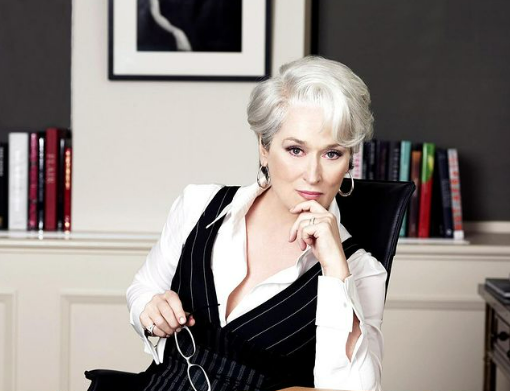 $!Meryl Streep personificando a Miranda Priestly, en El diablo se viste de Prada.