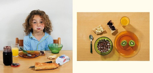 El desayuno de niños en diversas partes del mundo