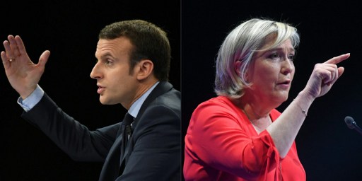 Le Pen y Macron, dos visiones del mundo opuestas