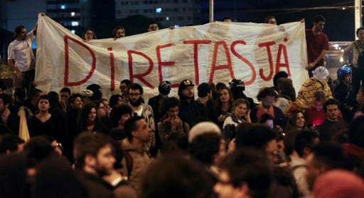 Miles protestan en Brasil contra el &quot;golpe&quot; de Temer