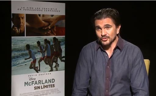 Juanes explica cómo nace la canción “Juntos”, parte de la película &quot;McFarland: Sin Límites&quot;