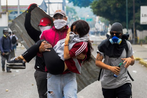 Oposición denuncia muerte de joven en protesta venezolana