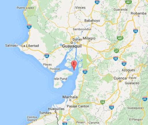 Registran sismo de magnitud 3,7 en la provincia de Guayas