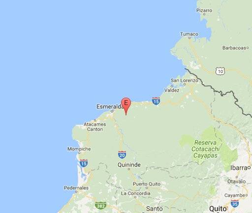 Dos sismos leves se registran en Esmeraldas