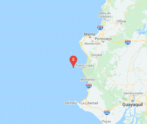 Dos sismos consecutivos se registraron frente a la costa de Manabí