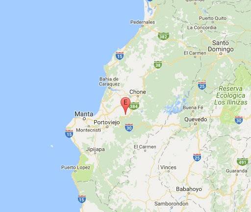 Instituto Geofísico reporta sismo en Calceta, Manabí