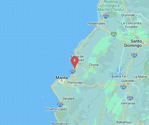 Tres sismos despiertan a Manabí