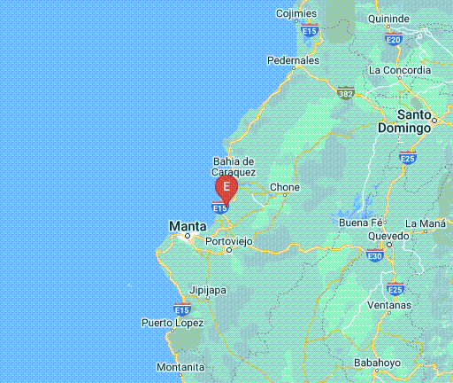 Tres sismos, de magnitud entre 3,7 y 4,4, sacuden a Manabí