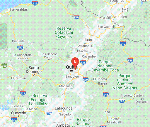 Fuerte temblor de magnitud de 4,52 se siente en Quito