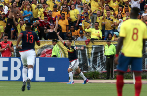 Como en 1996, Colombia le gana a Ecuador en Quito