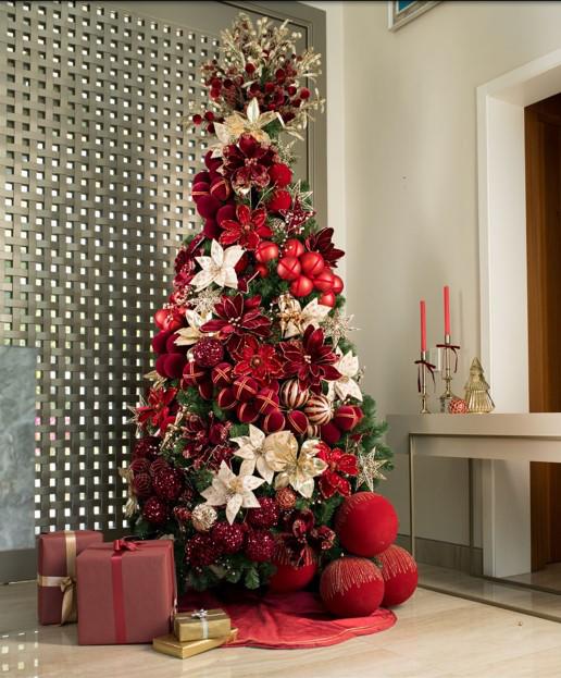 $!Foto de un árbol navideño decorado con la colección Velvet Noel